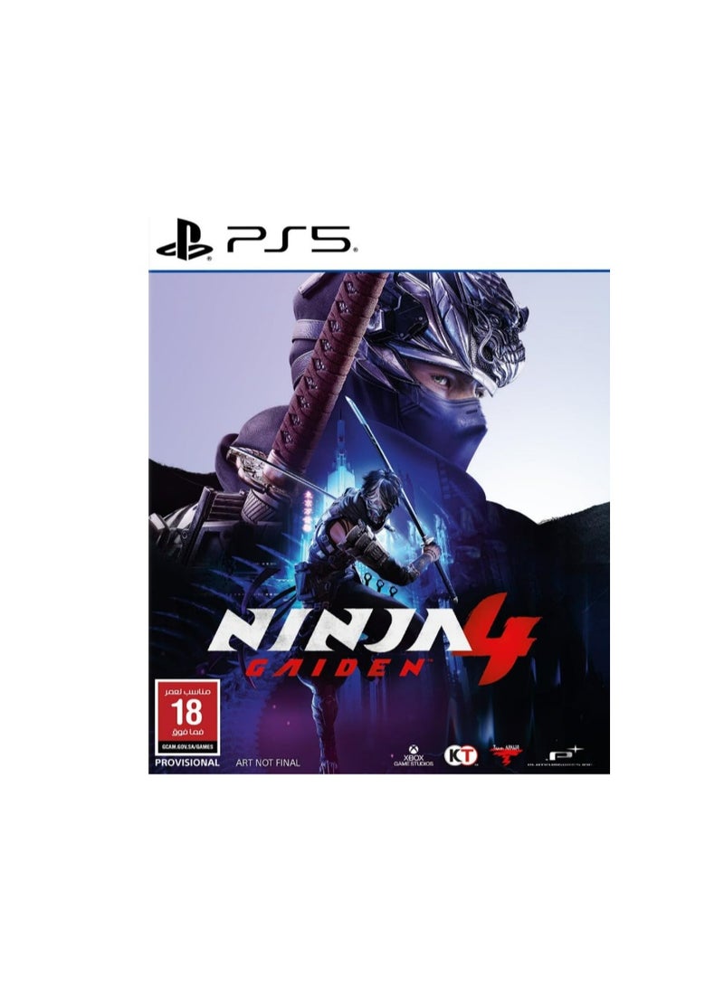 لعبة نينجا جايدن 4 PS5 نسخة المملكة العربية السعودية